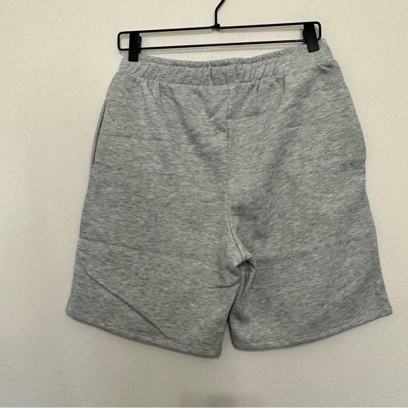NWT Refuge athletics boyfriend shorts heather grey inside drawstring has pockets - Picture 3 of 3